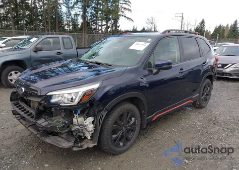 2019 Subaru Forester Sport from USA, damaged, VIN JF2SKAPC2KH426237